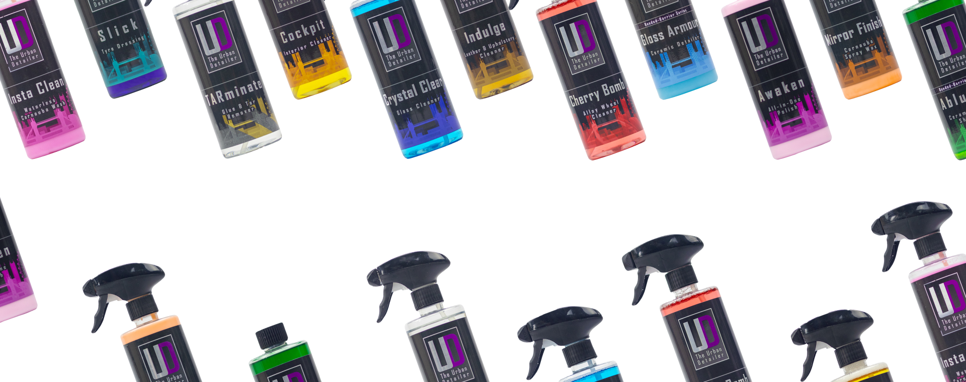 The Urban Detailer 500ML Product Range