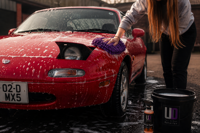 Wash and dry first